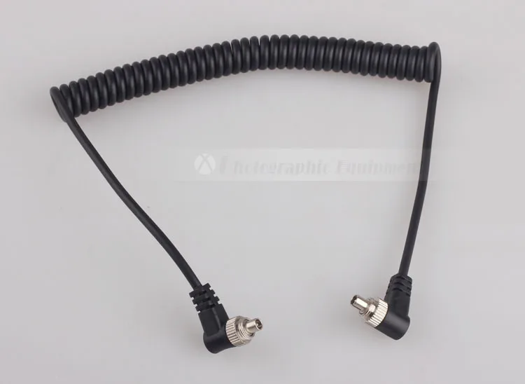 فلاش ضوء الكمبيوتر مزامنة الحبل كابل PC-PC مع قفل المسمار ل Yongnuo RF-603 الزناد YN-565EX II Speedlite استوديو الصور الملحقات