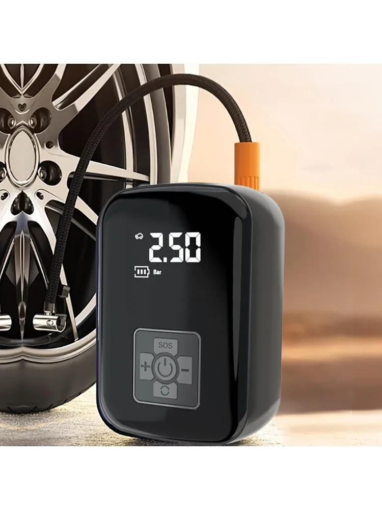 AliExpress NONE Car Air Pump Wireless Protable Car Air Compressor 150PSI Tire Inflation Pump for Motorcycle Bicycle Car Tire Ball Inflator