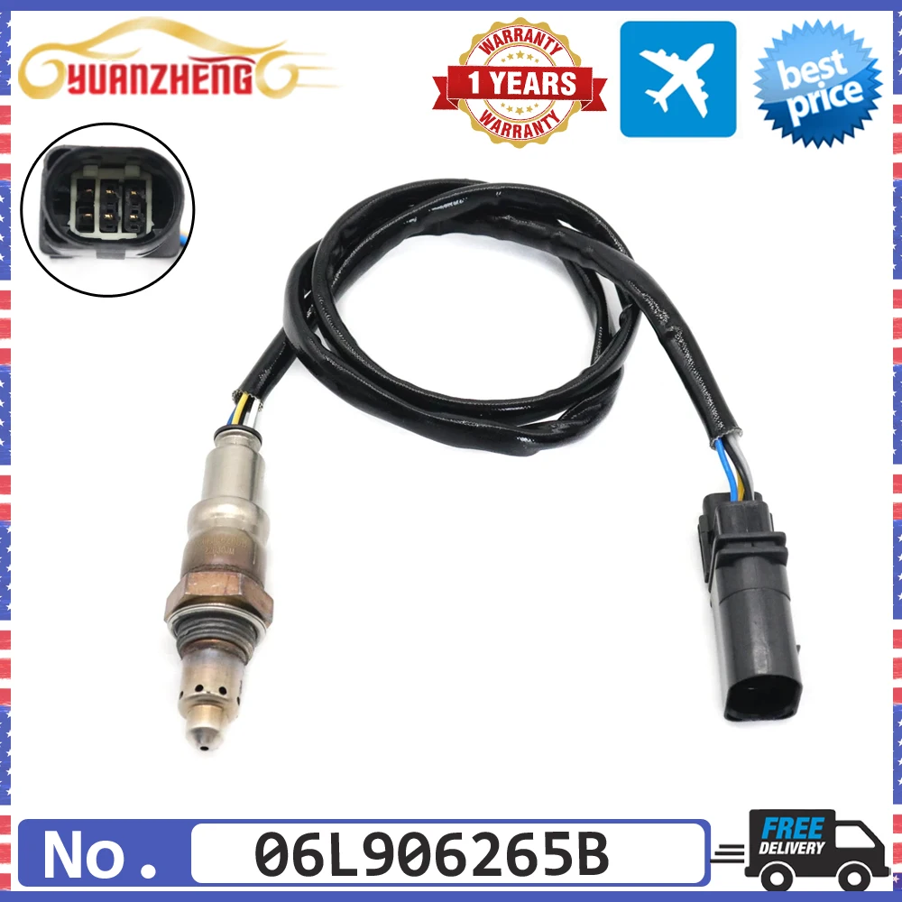 

NEW Air Fuel Ratio Lambda O2 Oxygen Sensor 06L906265B for Audi A4 A6 A7 Q5 2.0L 2019-2022