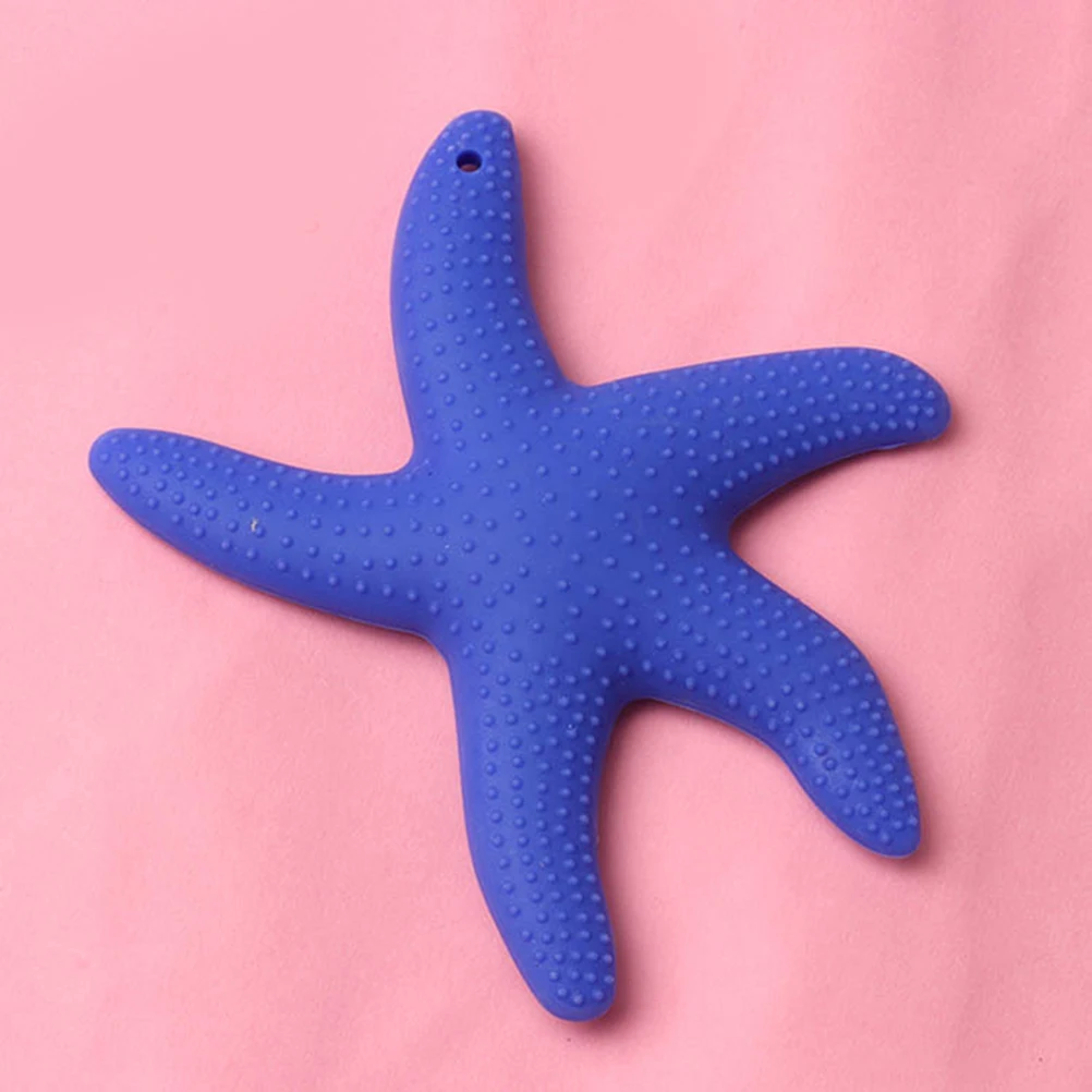 

Silicone Teether Teething Toy Gift Soothing Cartoon Tooth Chew Baby Medical Grade