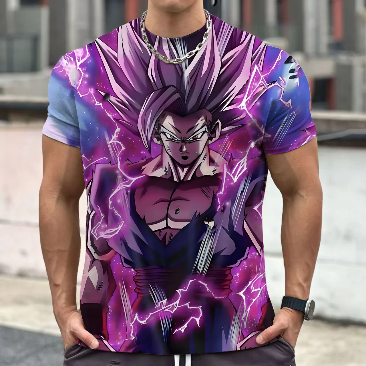 

Goku Anime New Fashion Kids 3-14 Years T Shirt Summer Harajuku Style Dragon Ball Z Tee Boy Clothes 2025 Trendy Short Sleeve Top