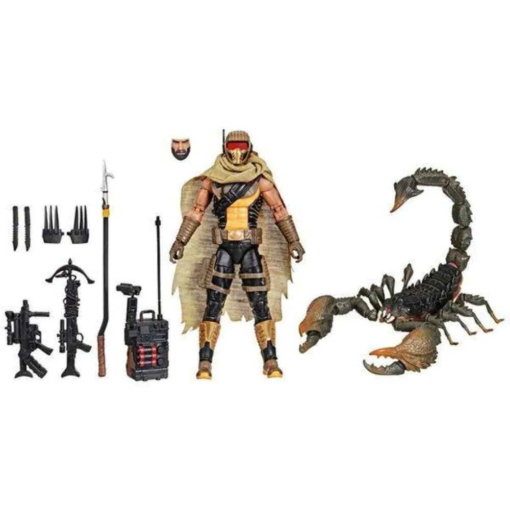 

Hasbro Special Forces GIJOE Steel Troop Defense Module Set Desert Scorpion 6 Inch