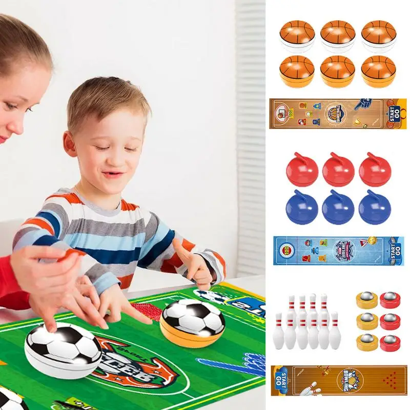 Table Curling Game Table Top Multiplayer Curling Board Games Interactive Party Supplies Multifunctional Puzzle Games For Festive