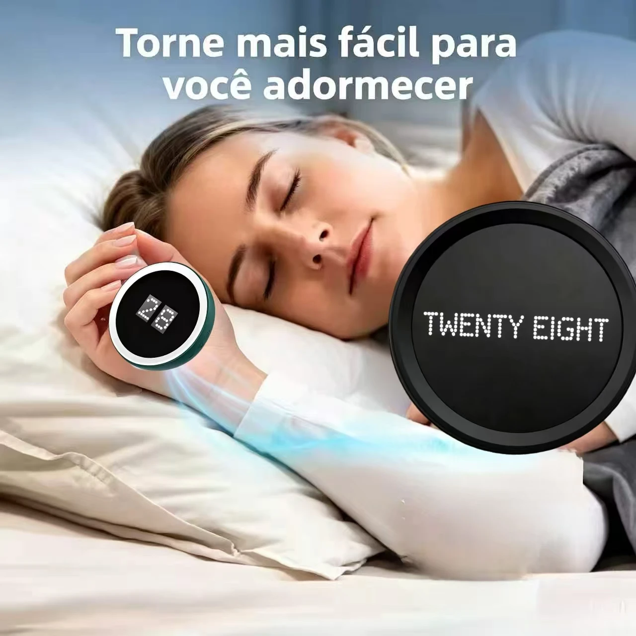 CES Sleep Aid Device for Insomnia Relief Stress Anxiety Reducer Headache Migraine Pain Relief Improve Sleep Quality Sleepless