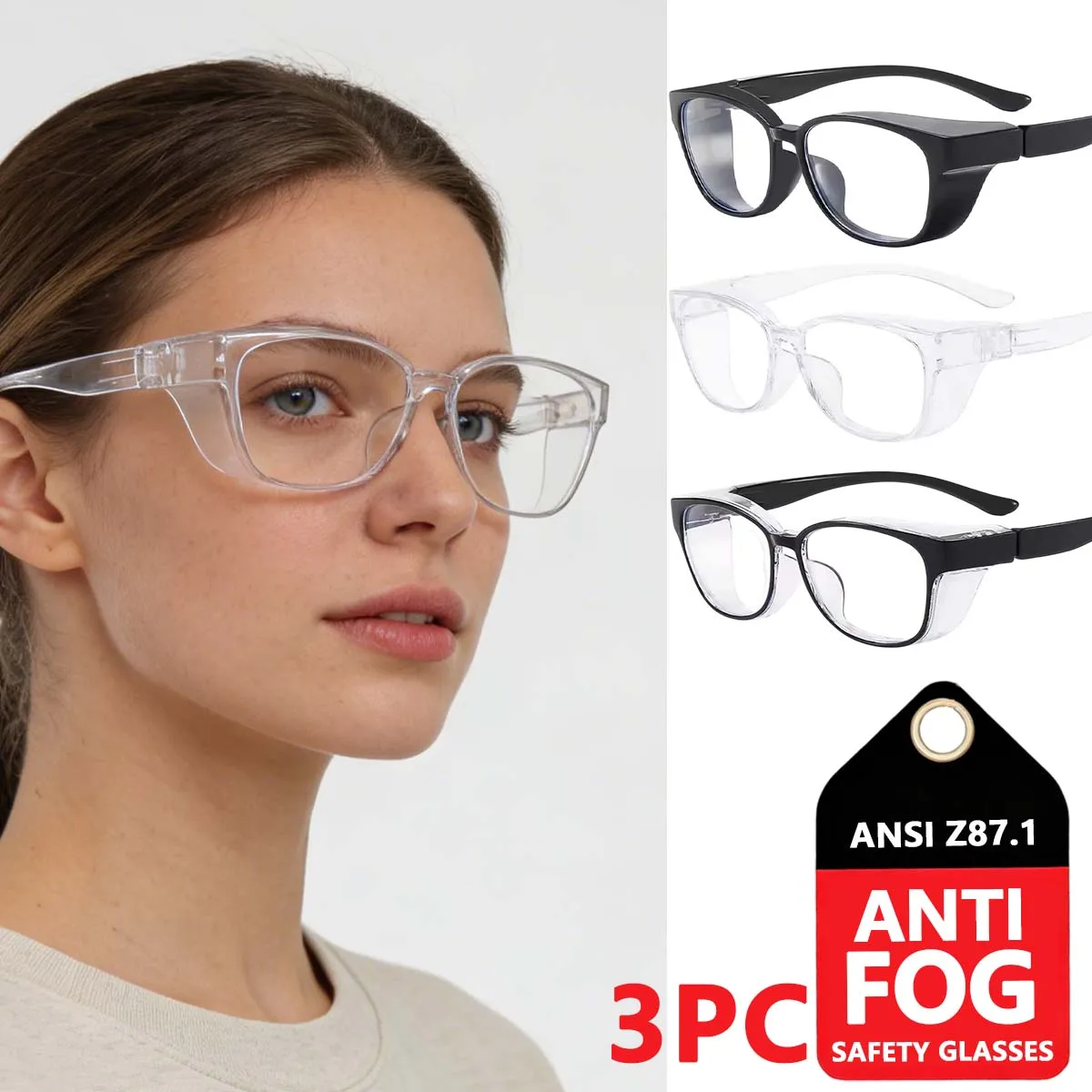 

противотуманные защитные очки для женщин | asin z87.1 защитные очки мужские | Защитные очки с блокировкой синего света HM3