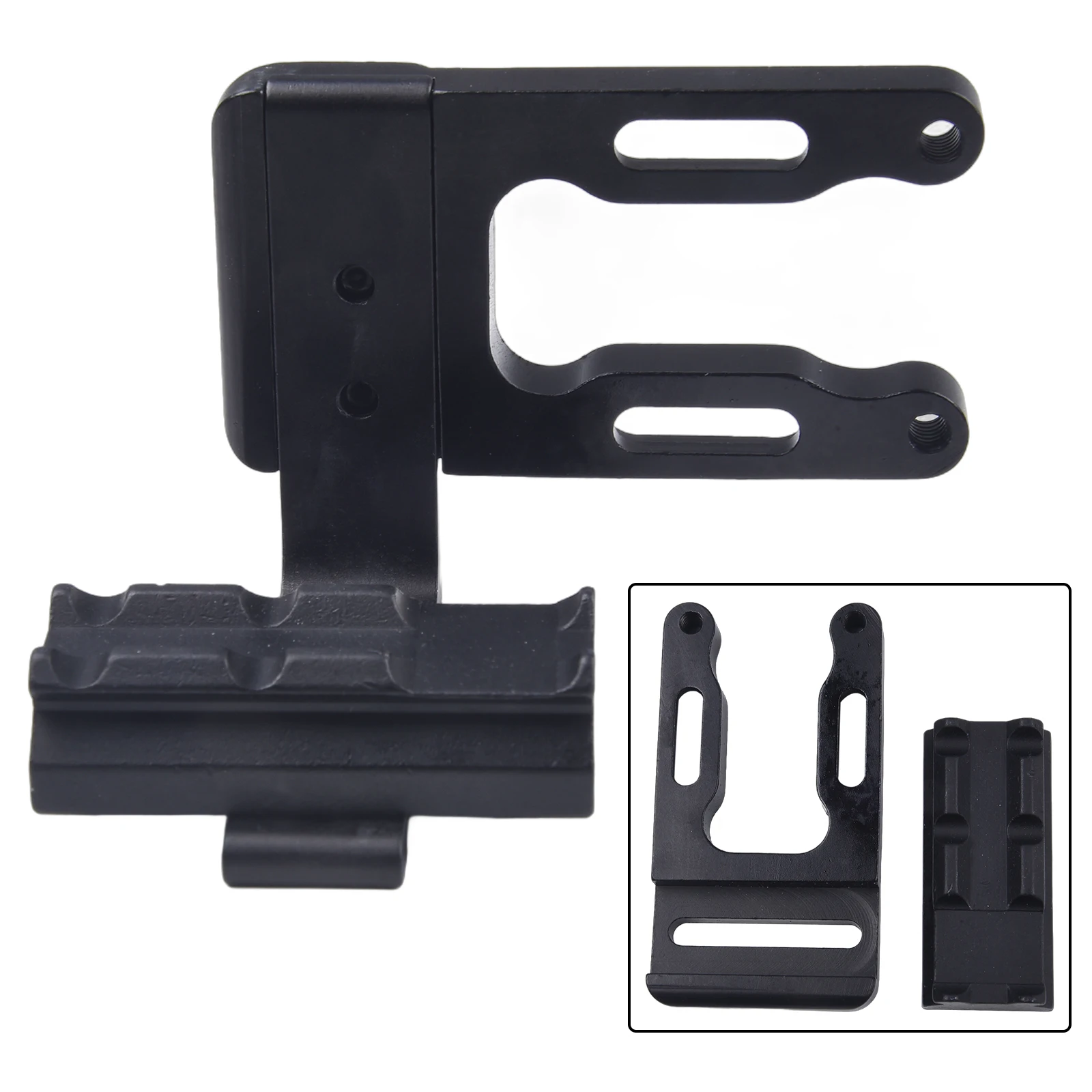 Compound Pulley Bow Sight Bracket 1 Piece Accessories Aluminum Alloy CNC Processing Compound Recurve Bows Outdoor High Quality view 2