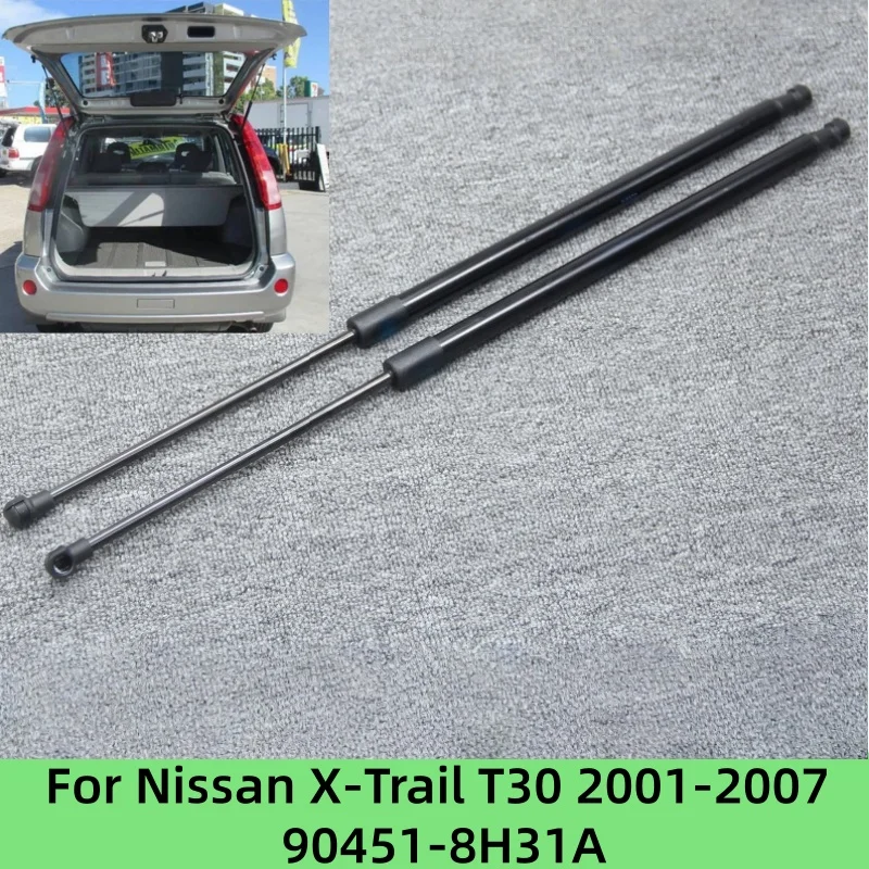 90451-8H31A / 90451EQ30A لنيسان X-Trail T30 2001-2007 سيارة الخلفي الجذع الغاز صدمة الربيع دعامات الغاز رفع دعم الملحقات #1