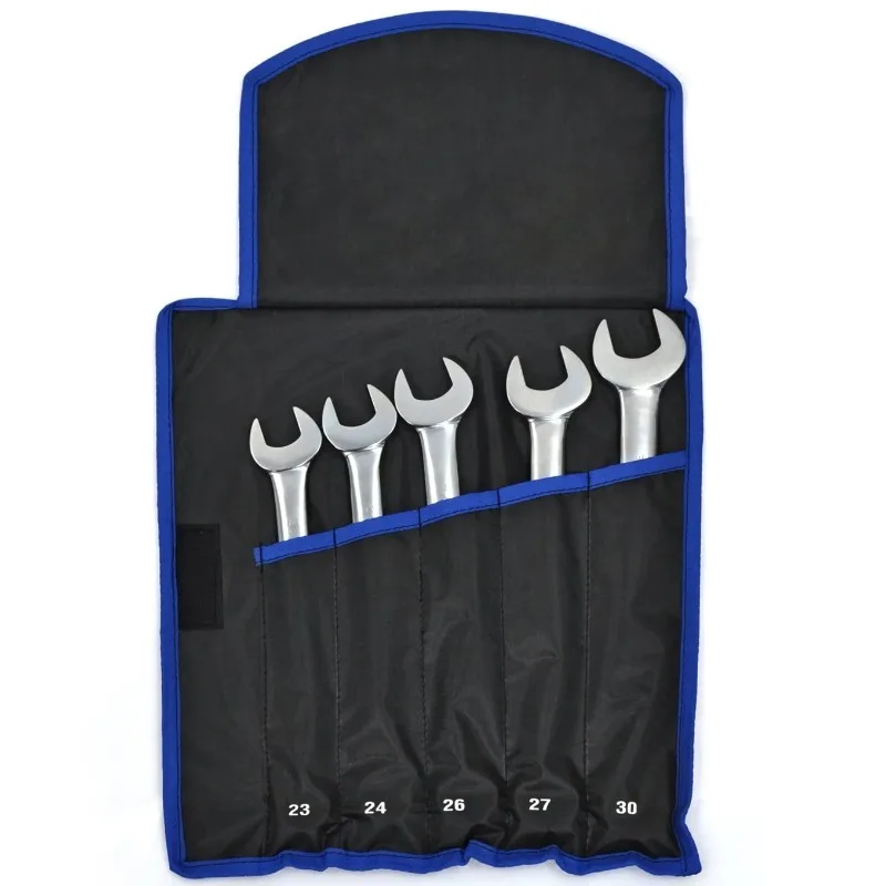 

Popular 5-Piece Metric Jumbo Combination Wrench Set