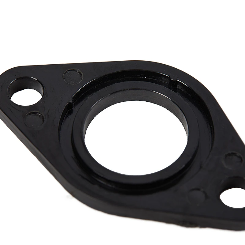 2Set 70cc-125cc Carburetor Intake Manifold Pipe Gasket Spacer Seal For Chinese Engine Dirt Pit Bike Black