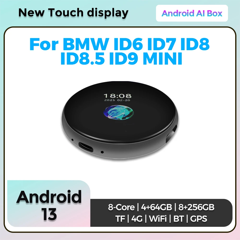 カーオーディオ Android AI Box for  ID6 ID7 ID8 Wireless Carplay Android Auto MIni AI Box For ID6 ID7 ID8 ID8.5