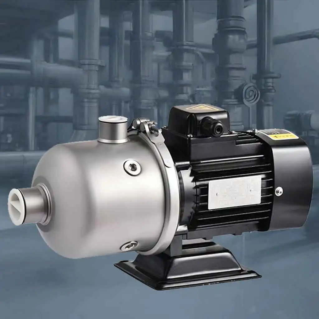 Aikon Premium 220V Compact Stainless Steel Booster Pump 5hp Horizontal Light for HVAC Cooling Systems