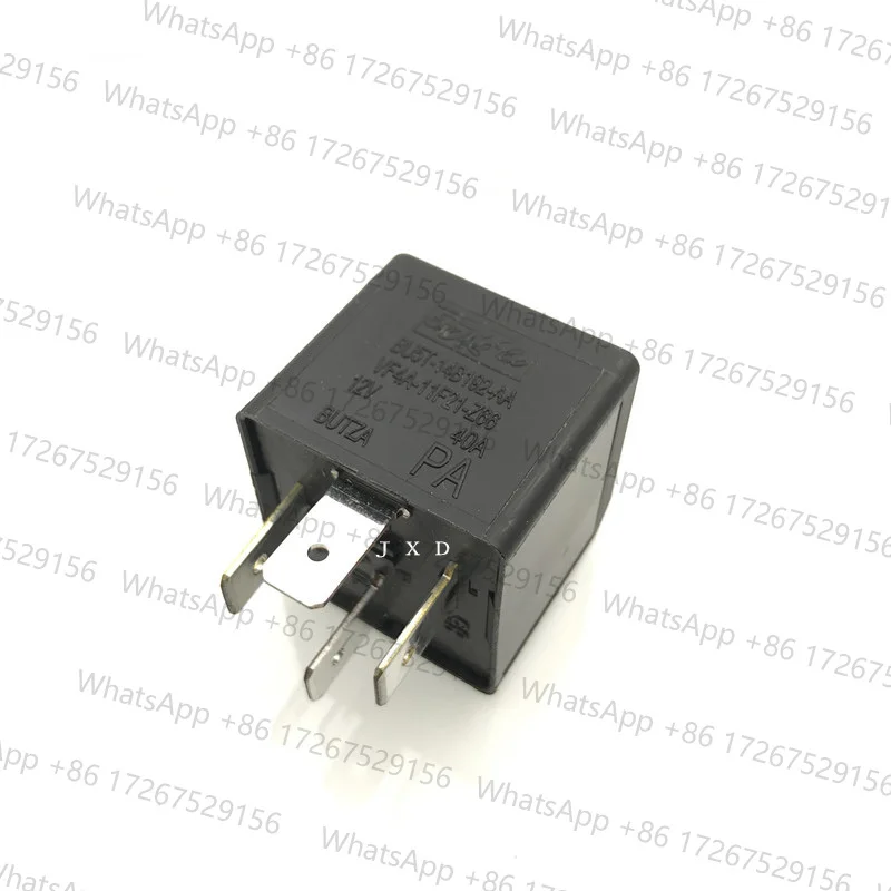 Applicable toHOT NEW The car air r fan 12V relay BU5T-14B192-AA  14B192 AA BU5T14B192AA 12VDC DC12V 12V 4PIN VF4A-11F21-Z66 40A