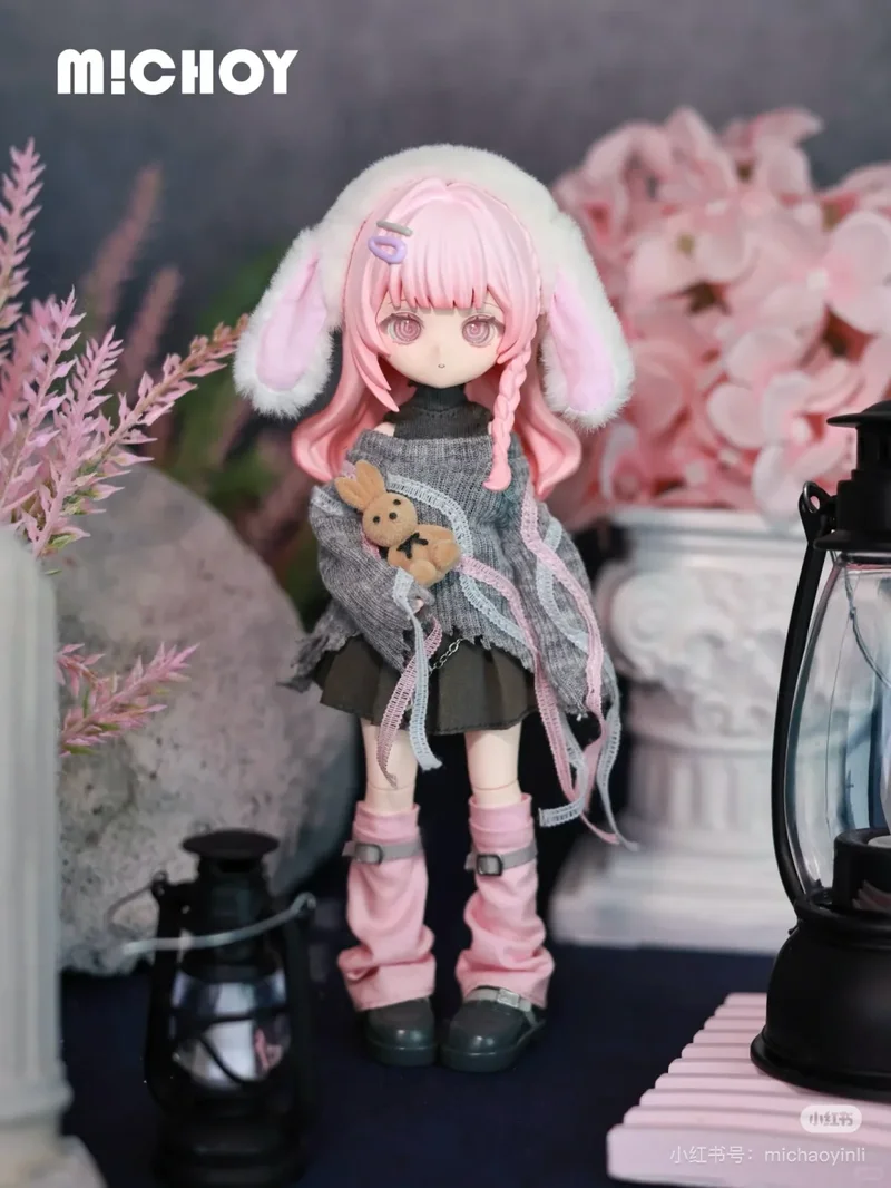 

Кукла BJD Doomsday Prologue в слепой коробке, 12 дюймов, подвижная, милая игрушка, модный тренд для девочек, кукла Ob11 с простым телом, одежда для кукол