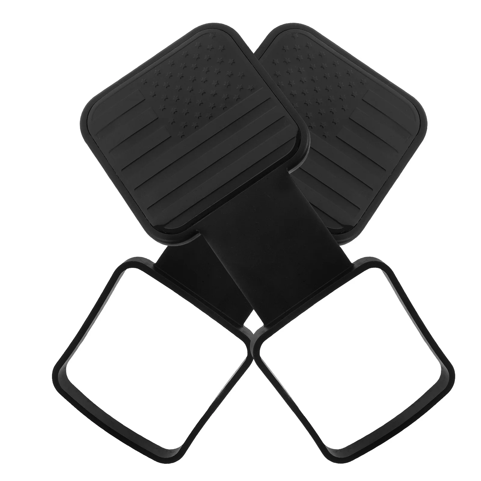 

Trailer Hitch Cover 2 Inch Rubber Protector For Suv Truck Rv Off-Road Towing Receiver Accessories Hitch Covers