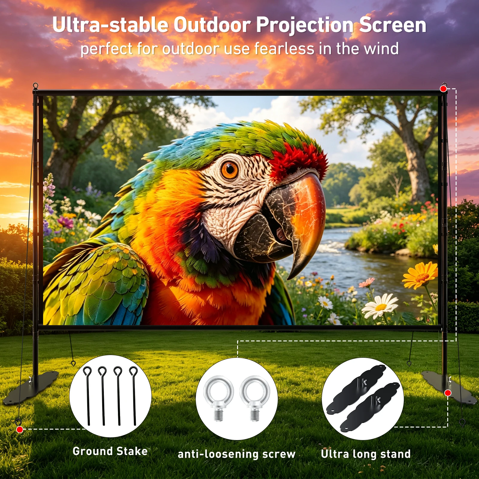 150 inch Projector Screen with - огляд і ціна Home Cinema Events