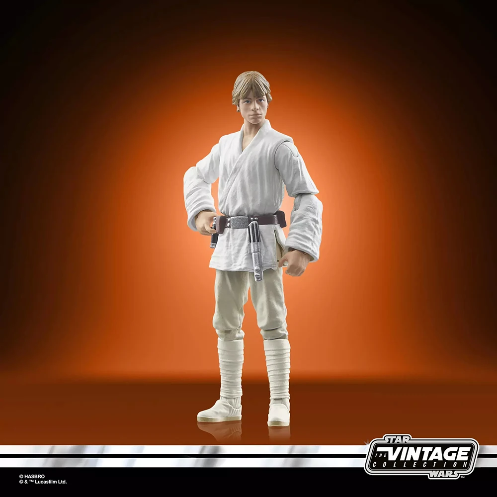 Original New Hasbro The Vintage Collection Luke Skywalker (STAR WARS) 95mm TVC Collectible Anime Action Figure Model Toys