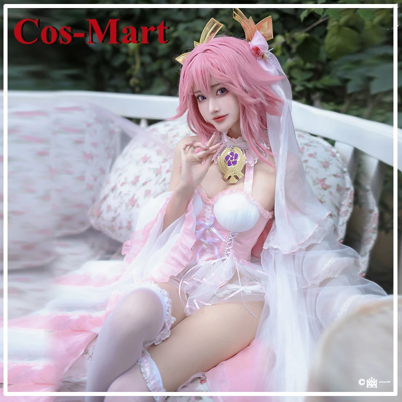 Cos-Mart New Game Genshin Impact Yae Miko Cosplay Costume: A Comprehensive Review for Fans