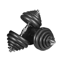 15kg 20kg 30kg Durable Adjustable Iron Dumbbell Set Customized Fitness Routines Free Weights for Home and Gym Use