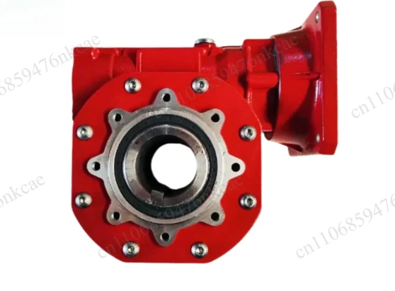 Custom Hollow Shaft Worm Gear Reducer, Right Angle Speed Gearbox for Industrial Machinery