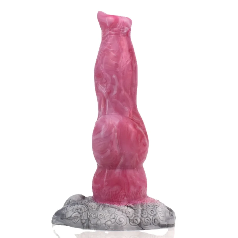 Hund Dildo sexy Spielzeug für Frau Mastur bator Sex Produkte Silikon Penis Saugnapf Monster Didlo künstliche Gode Erwachsene