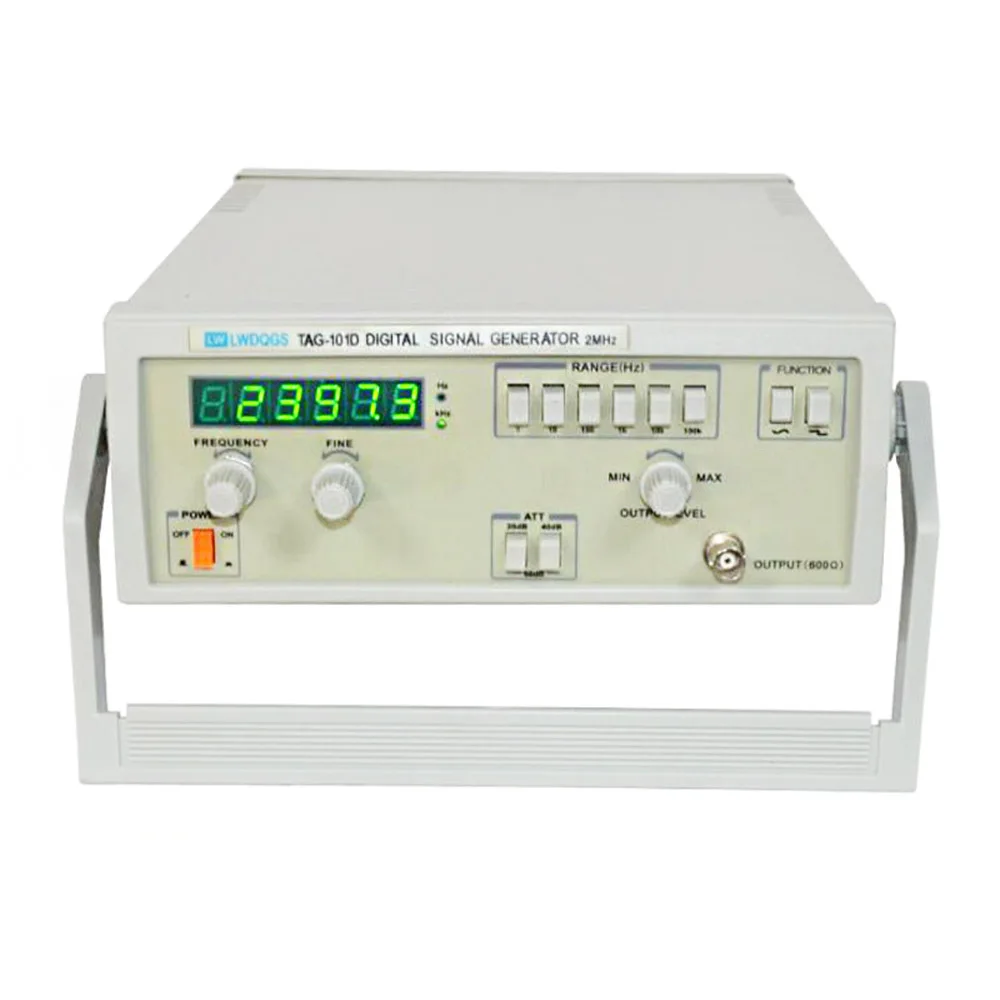 LW TAG-101D 0.1Hz~2MHz Band Low Frequency Digital Signal Generator Adjustable Digital Frequency Signal Generator Industrial