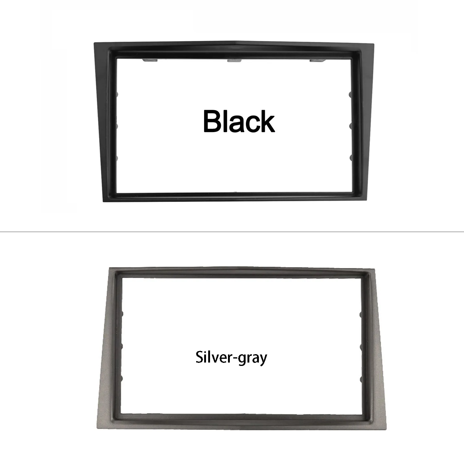 7INCH Car Radio Fascia For Opel Corsa C Agila Astra G Combo Vivaro Vectra Tigra Omega B Dash Kit Frame Stereo Panel Bezel