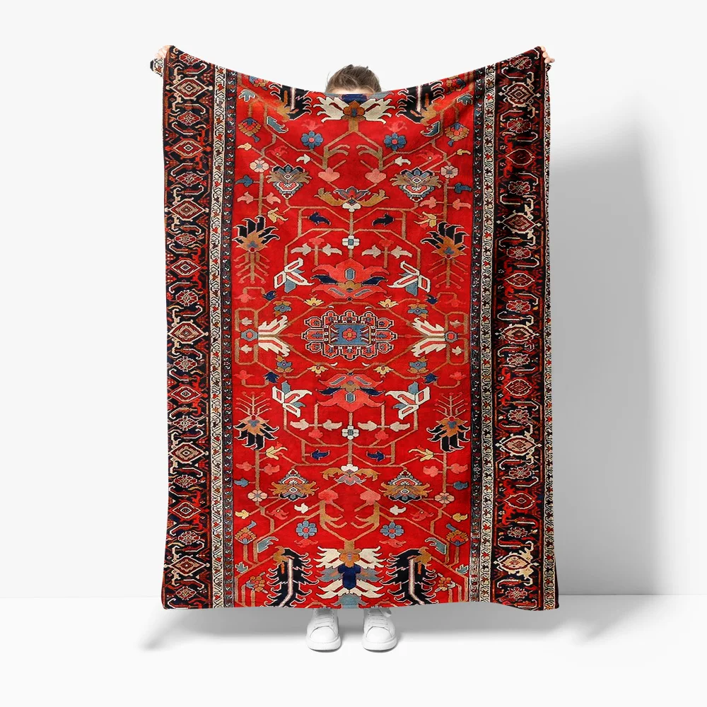 Turkish Vintage Rug Kilim Tribal Area Runner Carpet Home Decor Floor Mat Bedspread Cushion Cover Gift