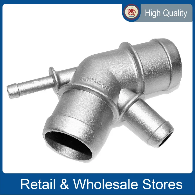 1J0121087C Aluminium Coolant Hose Connector Cooling System Hoses Clamps For A3 Seat Skoda 1J0 121 087 C 1J0 121 087C