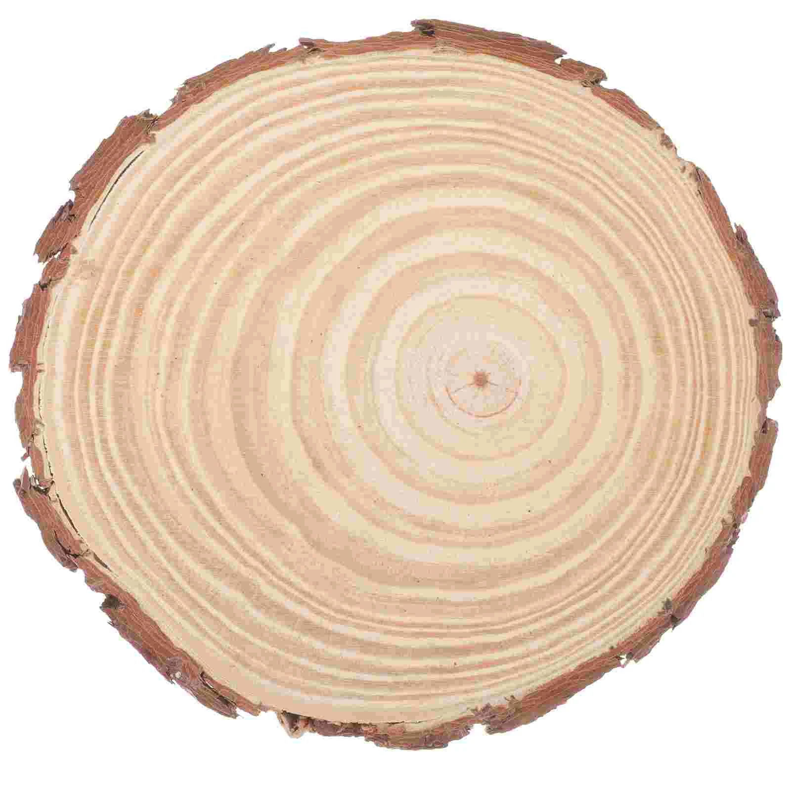 

Wedding Decorations for Tables Decorative Wood Chips Coasters DIY Wooden Circle