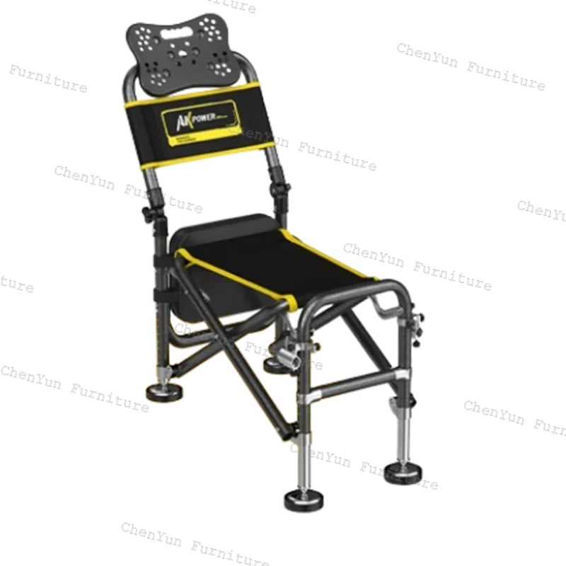 Portable All Terrain Fishing Chairs Fold Multifunction Backrest Bracket Fishing Chairs Nordic Banco De Pesca Entertainment