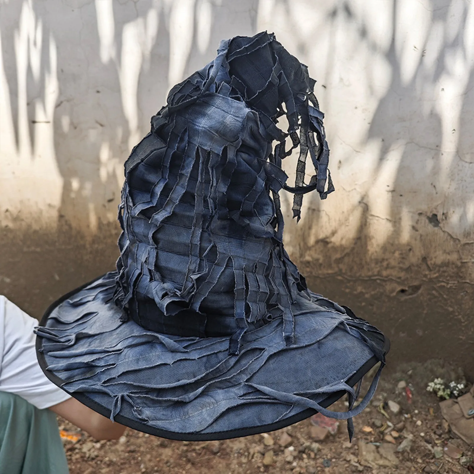 Feltro bruxa chapéus para mulheres, festa de Halloween, adereços para cosplay, festa, chapéu de vestir