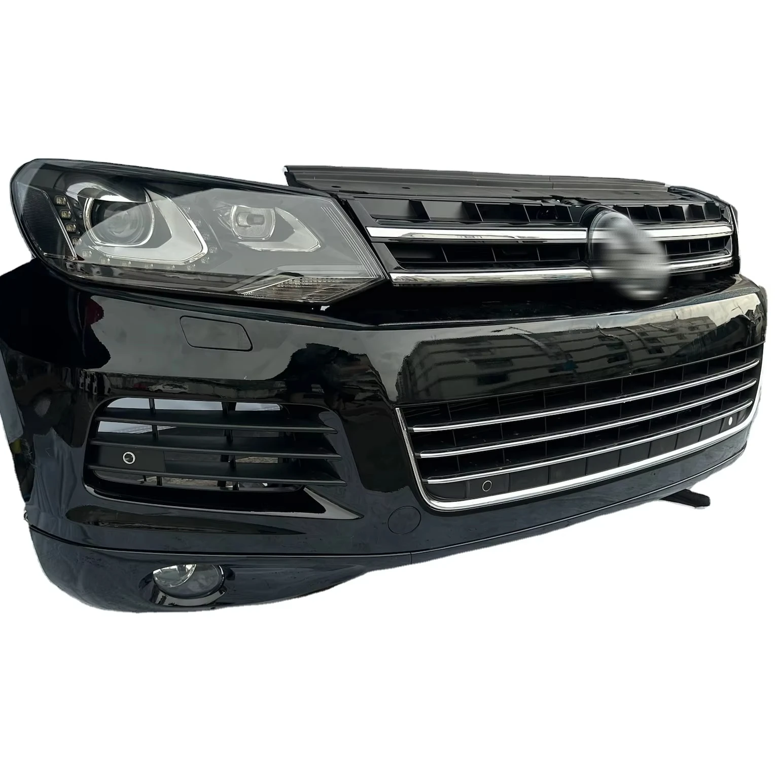 

2011-2014 for Touareg Front Bodykit High ABS Plastic Bumper Nose Kit Auto Protection Replacement Condition Clips