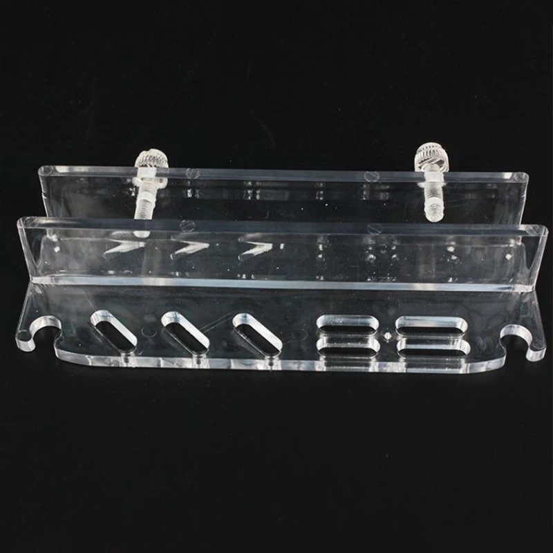 Aquarium Plant Tools Storage Rack Acrylic Holder For Tweezer Scraper Scissor Water Plants Grass Maintenance Tool