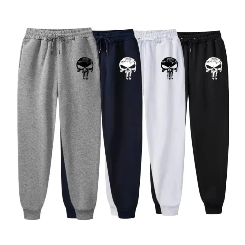 

Premium High-Quality Men's 100% Cotton Gym Fitness Long Pants Elastic Waist Drawstring Sweat- Breathable Sports Trousers