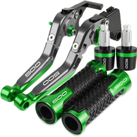 Motorcycle Accessories For Kawasaki Z500 Ninja 500 Ninja500 Z 500 2024 2025 Adjustable Brake Clutch Levers Handlebar Grips Ends