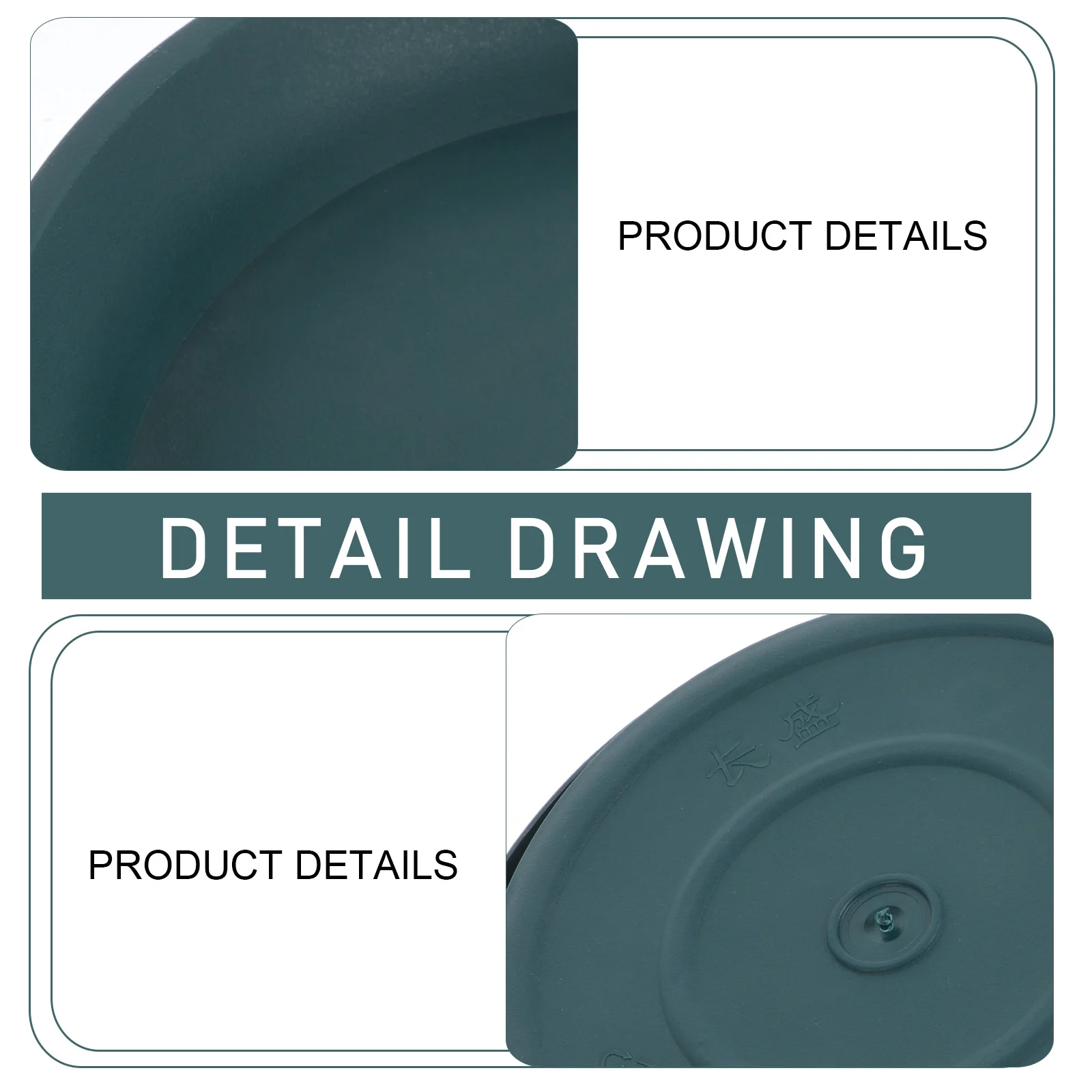 

5 Pcs Thickened Green Root Control Pot Tray 150 Model Waterproof Leakproof Balcony Flowerpot Trays Reusable Plant