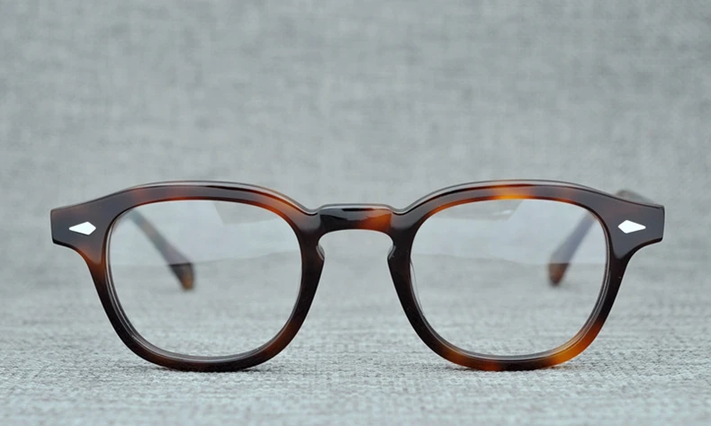 Lemtosh Lesebrille für Herren und Damen, Luxusmarke, Vintage-Acetatrahmen, Johnny Depp Presbyopie-Brille, Dioptrien +1,0 +2,0 +4,0 – Detail 20