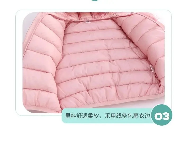 Kinder Baumwolle Mantel Baby Cartoons Unten Jacke Jungen Mit Kapuze Kleidung Mädchen Warme Winter Kleidung Kleinkind Kinder Oberbekleidung 0-5Y – Detail 20