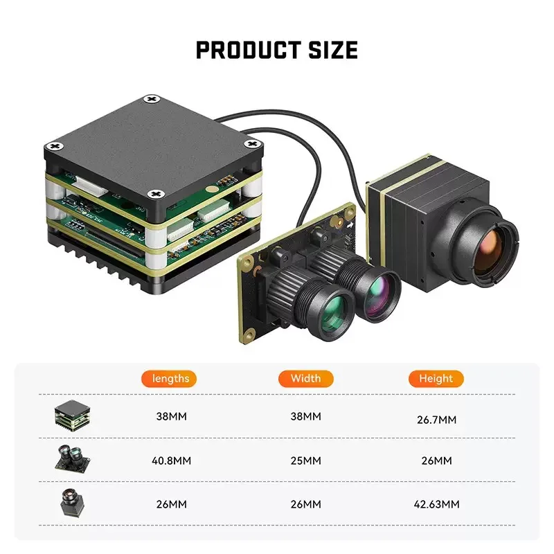 VoidFly HD AI guidance module automatically tracks, detects, locks, strikes FPV, races, drones, intelligent binocular modul