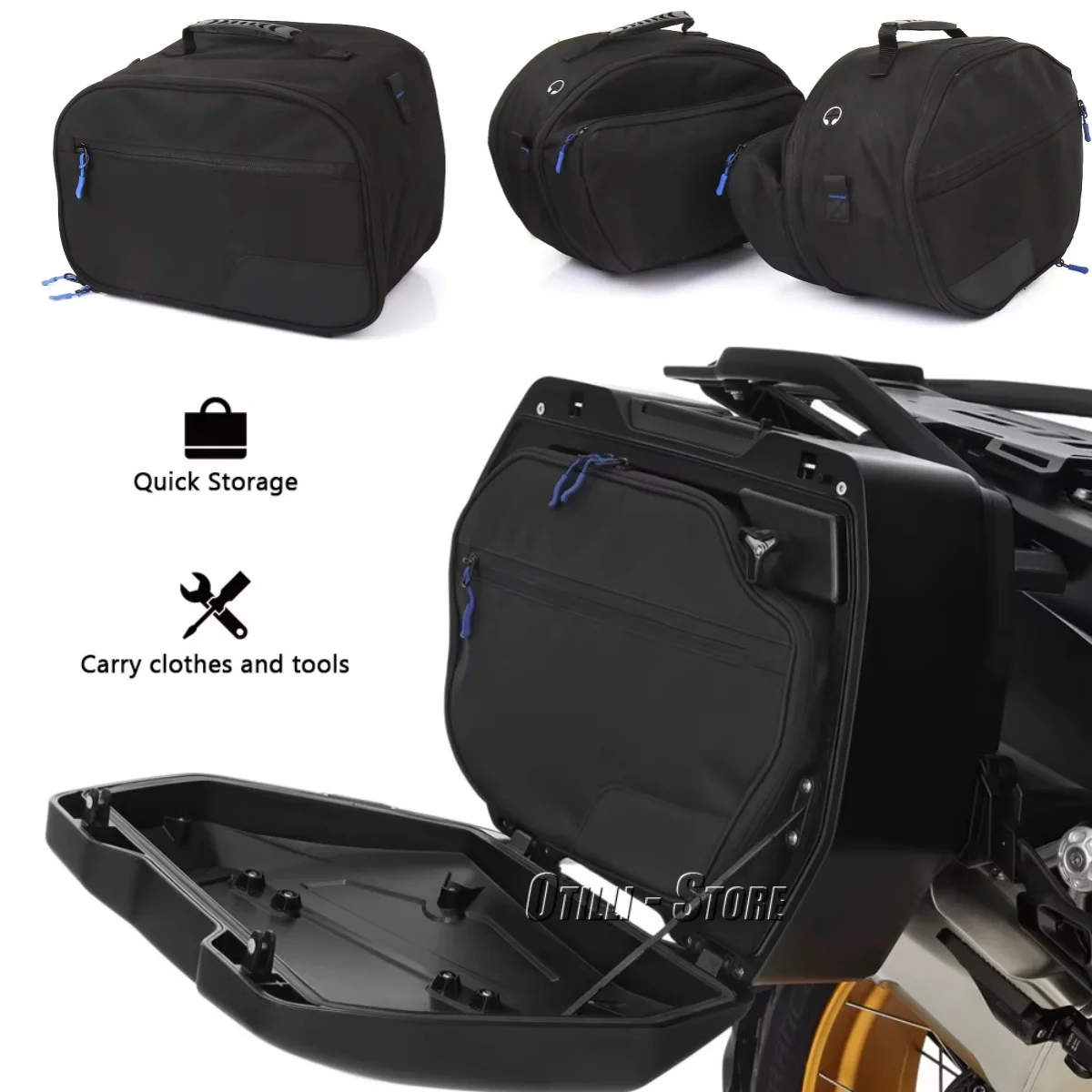 

Верхний чехол для мотоцикла, внутренняя сумка для багажа, боковая сумка, сумки для багажника, седельная сумка для BMW R1300GS R1300 GS 1300GS 2023-2025