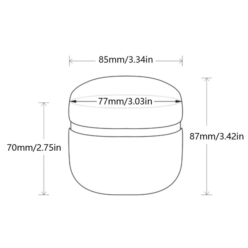 علب صفيح صغيرة مستديرة محمولة صغيرة ، حاويات شاي ، علب شموع ، حلوى ، وجبات خفيفة ، تعبئة