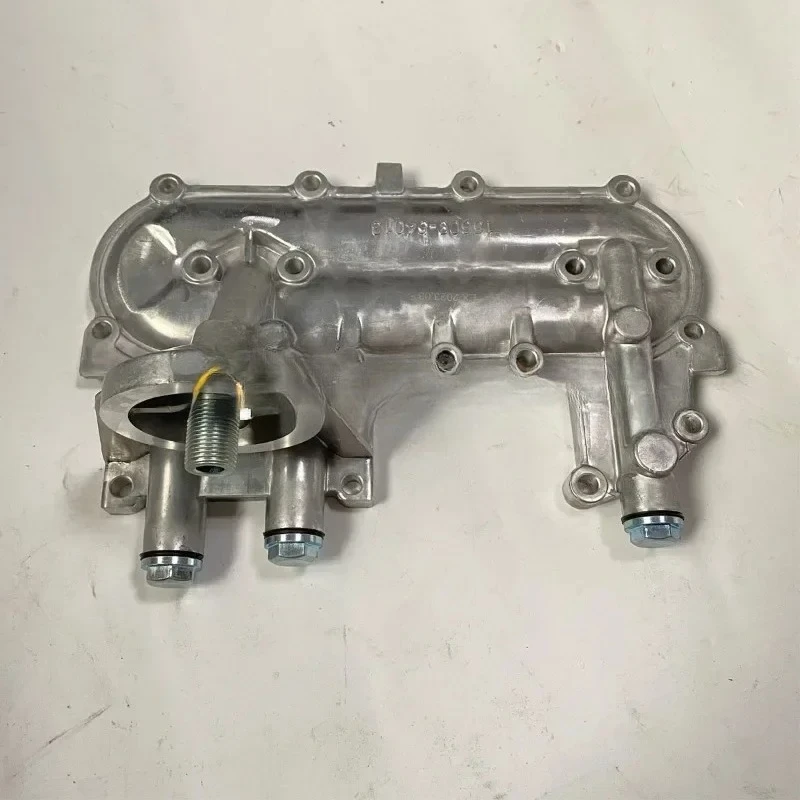 

Hilux pickup truck Hiace 2L 3L engine oil cooler cover radiator side cover 1988 1995 15609 54013 15609 54013 disassembly