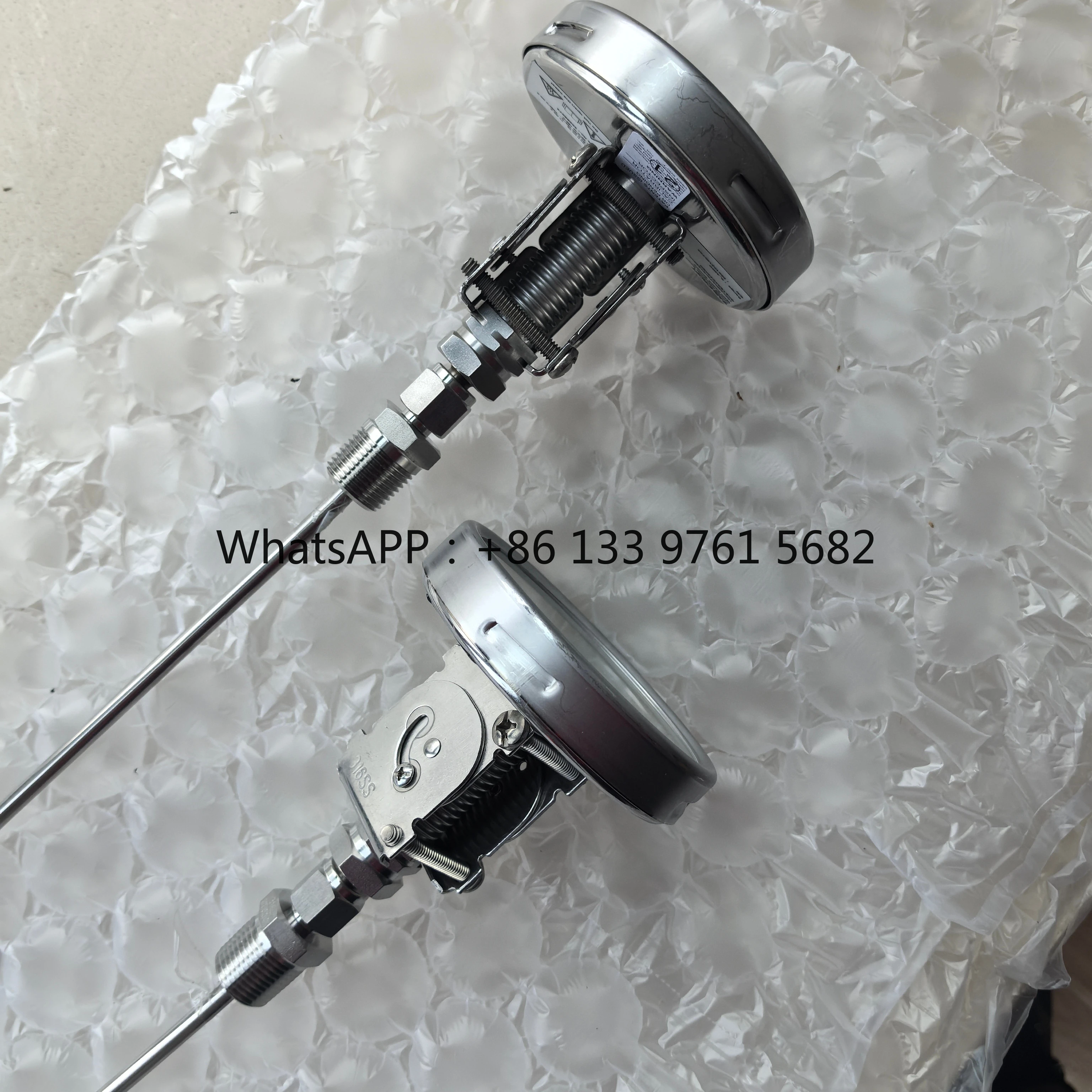 

2025 Hot SaleHot Sale 4inch Dial 0~200 Degree Thermocouple Thermometer Stainless Steel Aschroft Bimetal Thermometer WIKA Tempe