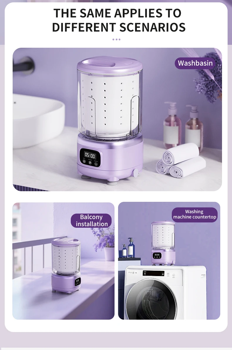 Wireless Mini Portable Washing Machine 26