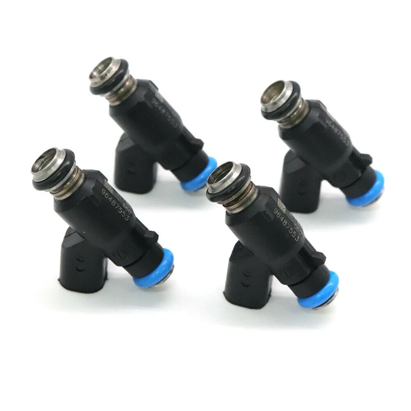 4X 96487553 Fuel Injector For Chevrolet Aveo Aveo5 06-08 Pontiac Wave Wave5 1.6L