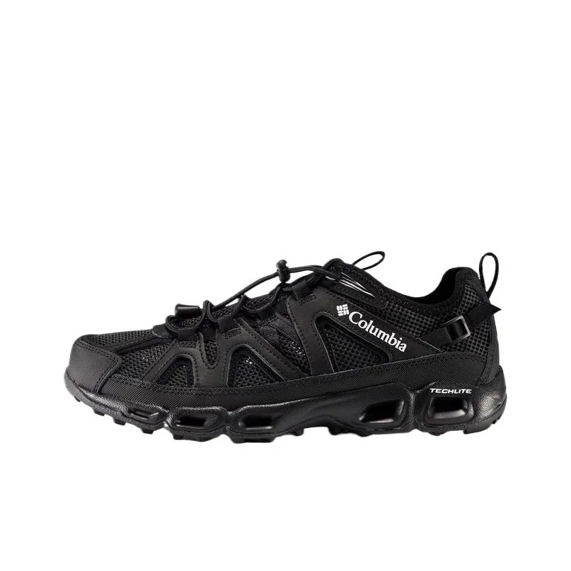 Chaussures de randonnée Columbia pour hommes, en textile et cuir synthétique, avec support et amorti pour la marche en rivière