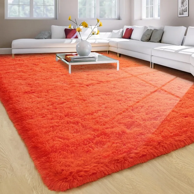 

Fluffy Shag Area Rugs for Living Room Plush Rugs for Bedroom College Dorm Floor Shaggy Carpets for Bedroom Soft Extra