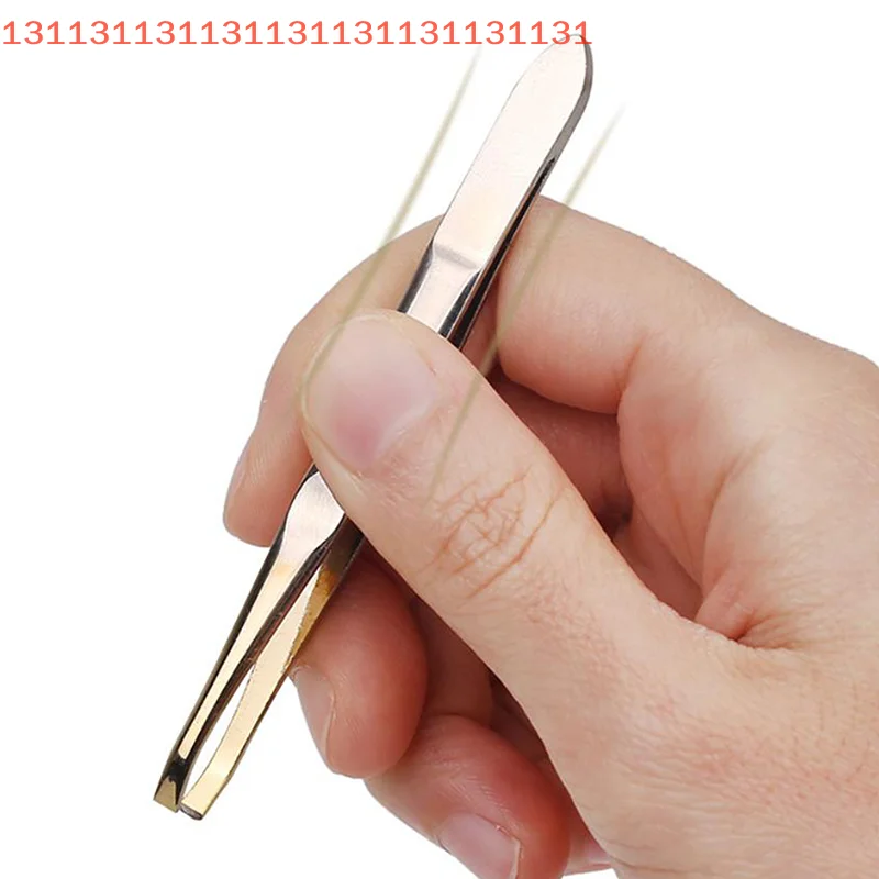 제모 핀셋 메이크업 도구 눈썹 핀셋 헤어 뷰티 미세모 제거기 스테인리스 스틸 눈썹 클립