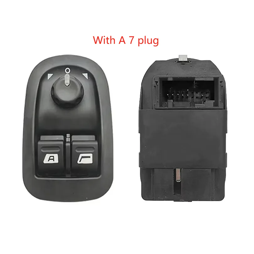 6554.WA 6554.WQ  Electric window lift control switch for Peugeot 206 207 306 glass left front lift switch window control button