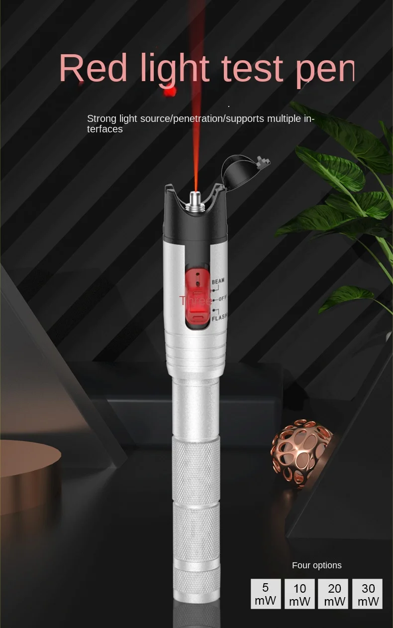 NF-904-5mW Red Light Pen Fiber Optic Testing  Source Detection Light RedPen